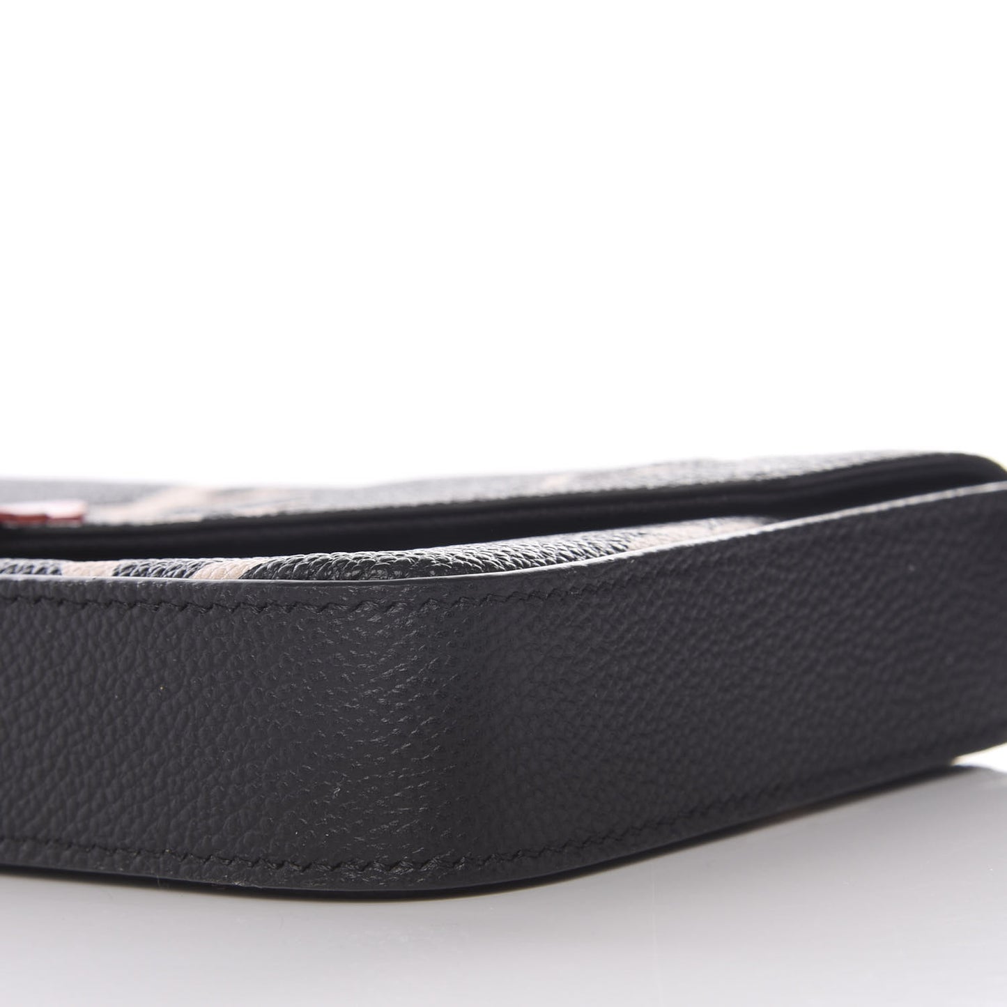 Empreinte Monogram Giant Crafty Pochette Felicie Black Creme