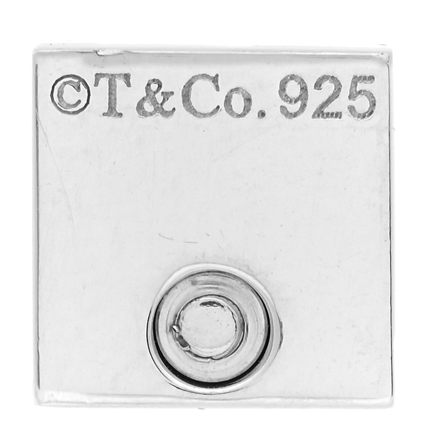 Tiffany Sterling Silver Atlas Lock Charm 4 of 4