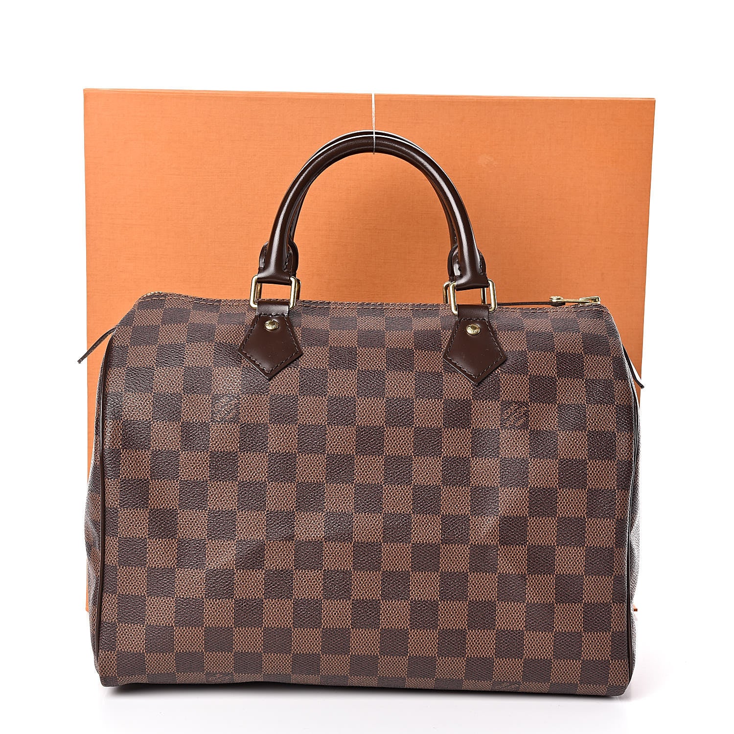 Louis Vuitton Damier Ebene Speedy 30 12 of 12