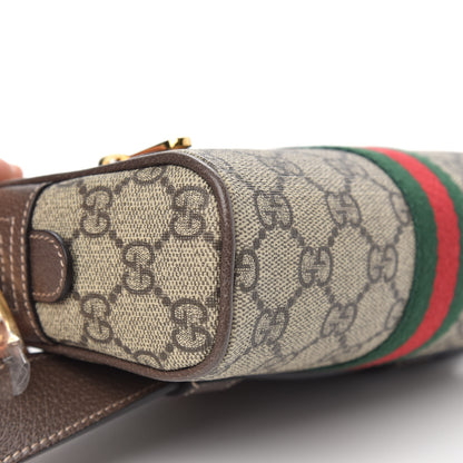 Gucci GG Supreme Monogram Web Small Ophidia Belt Bag 75 30 Dark Brown 9 of 10
