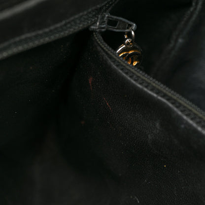 Chanel Lambskin Quilted Tote Black 10 of 30