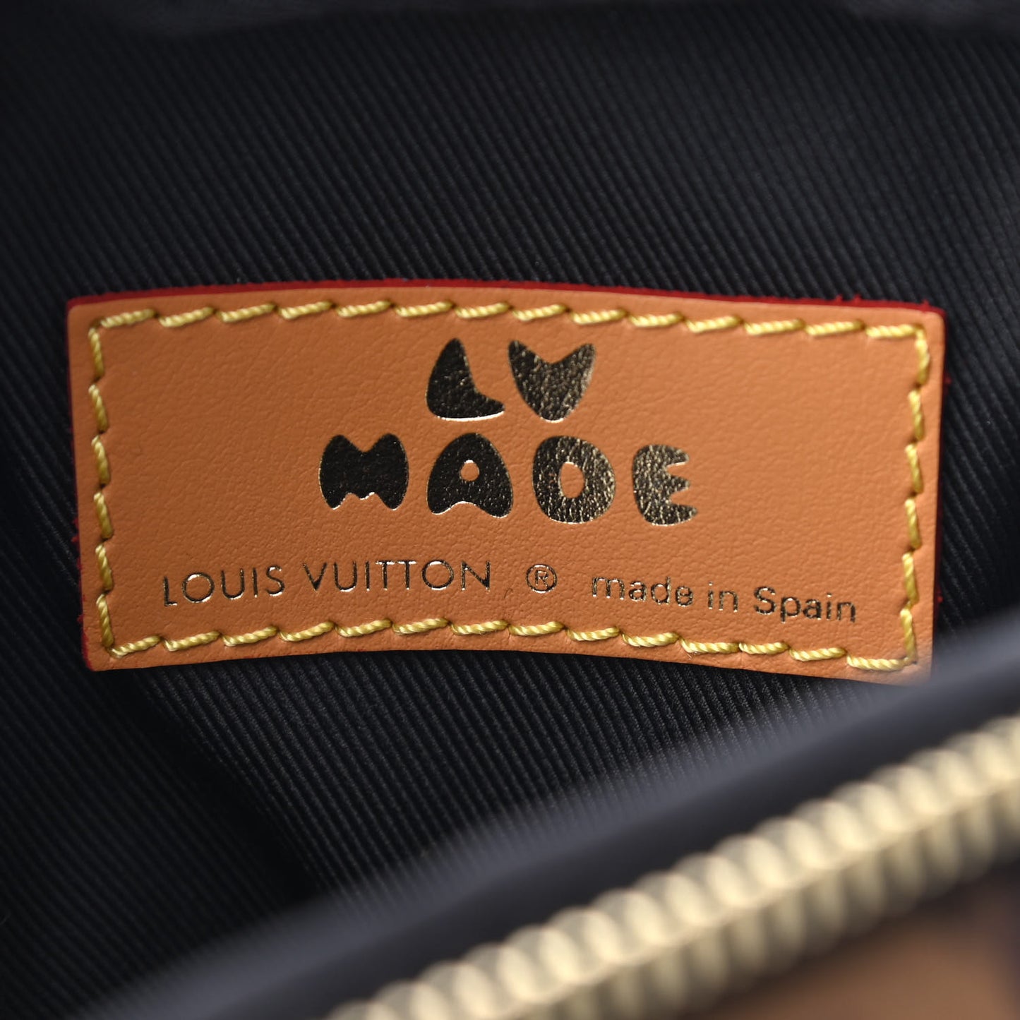 X NIGO Reverse Monogram Flat Double Phone Pouch