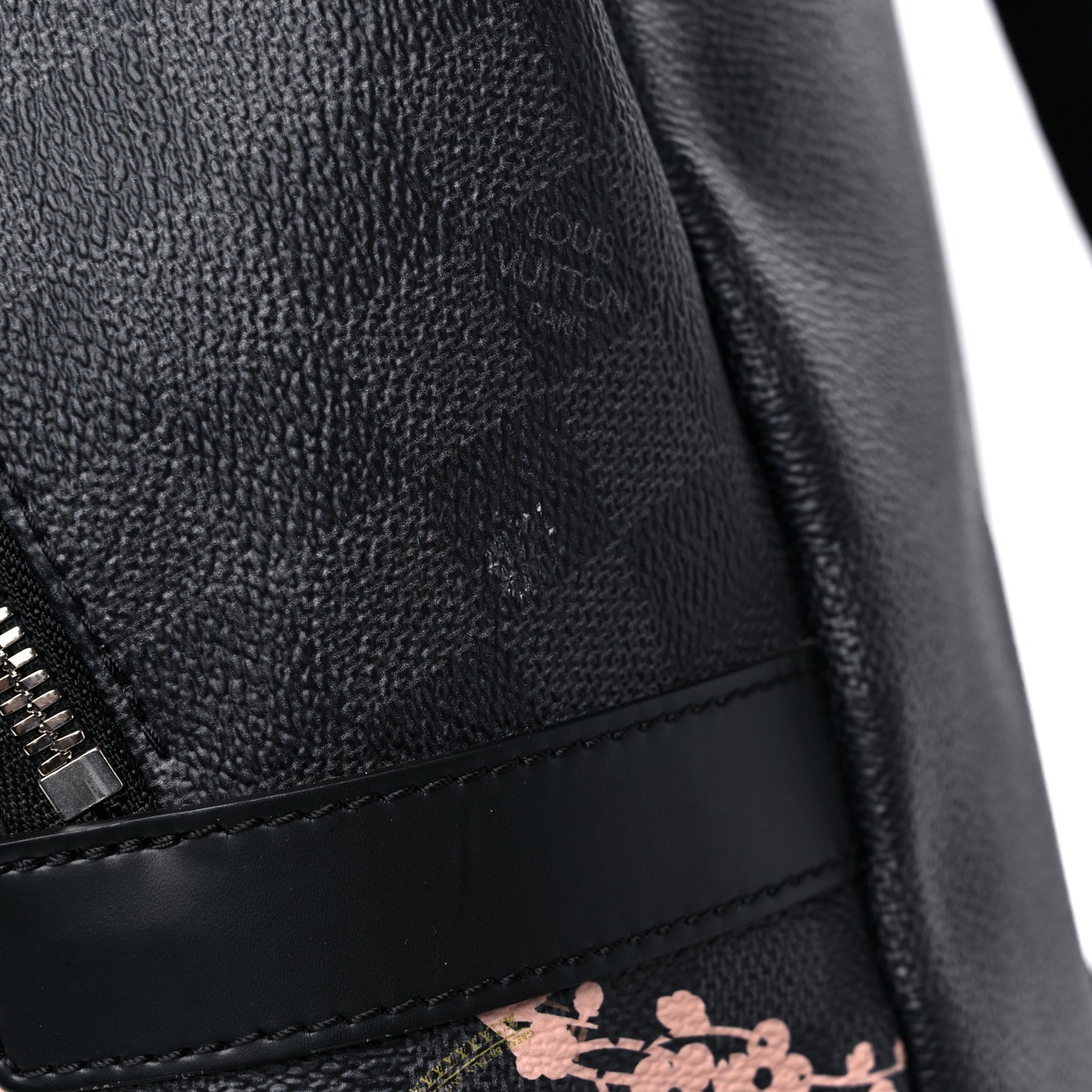 Damier Graphite Stamps Discovery Backpack PM