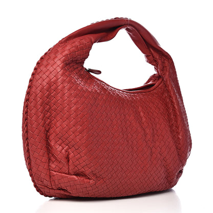Bottega Veneta Nappa Intrecciato Large Belly Veneta Hobo Fraise 3 of 11