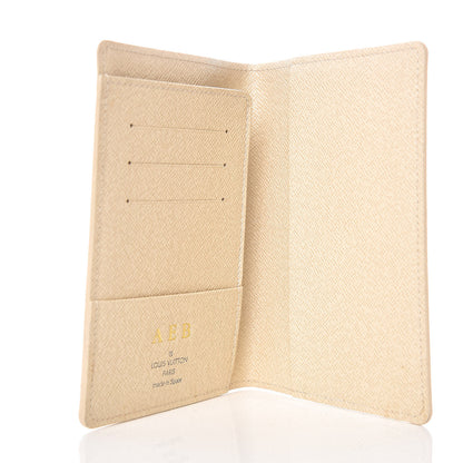 Louis Vuitton Damier Azur Passport Cover 5 of 8
