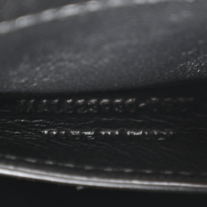 Saint Laurent Grain de Poudre Mini Classic Monogram Cassandra Top Handle Black 7 of 11