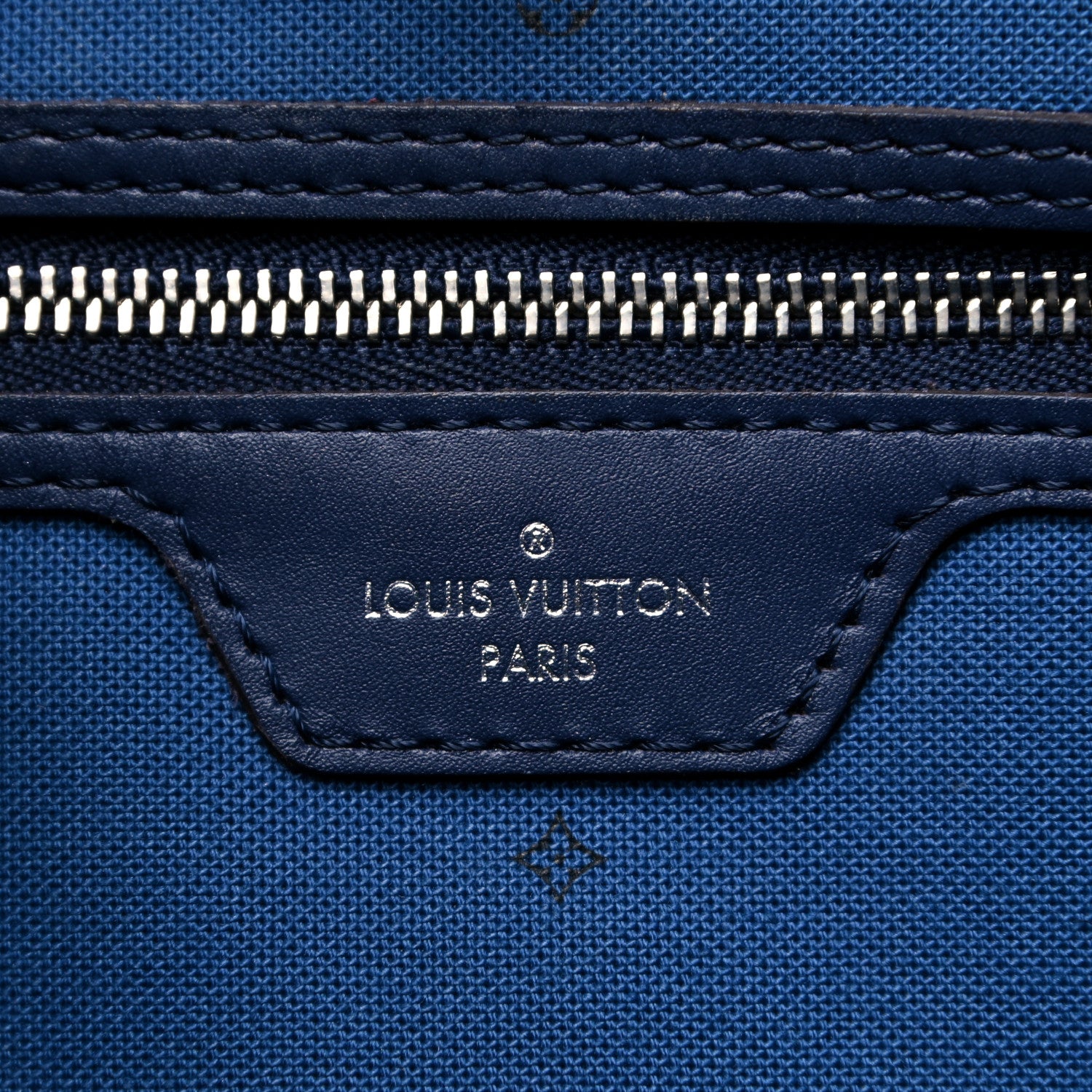 Louis Vuitton Monogram Escale Neverfull MM Blue 6 of 15