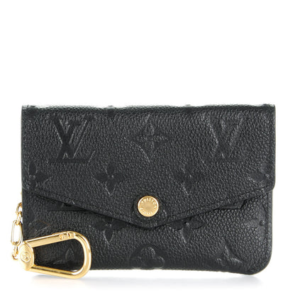 Louis Vuitton Empreinte Key Pouch Black 1 of 7