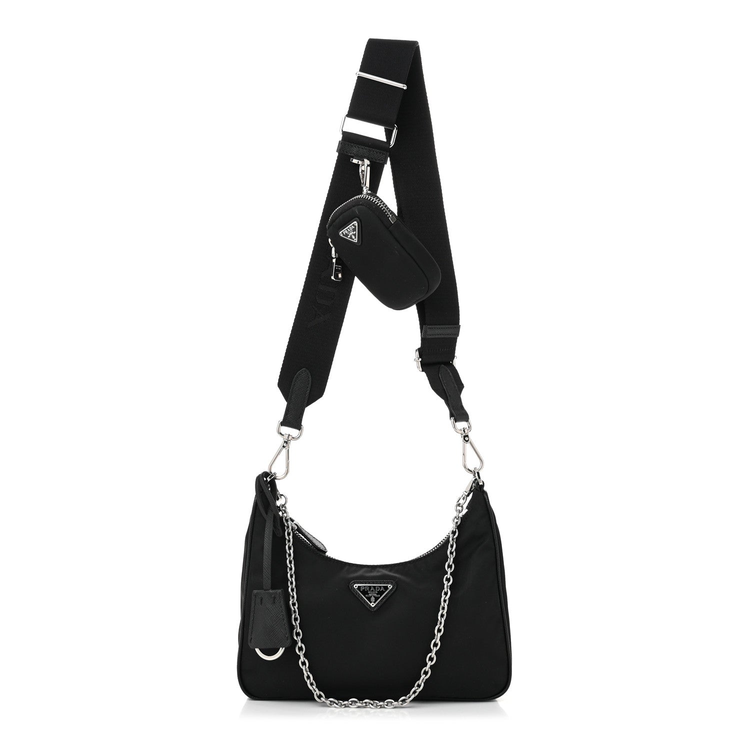 Prada Nylon Re-Edition 2005 Shoulder Bag Black 1 of 11