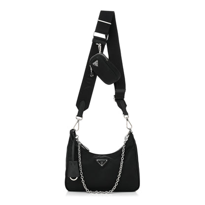 Prada Nylon Re-Edition 2005 Shoulder Bag Black 1 of 11