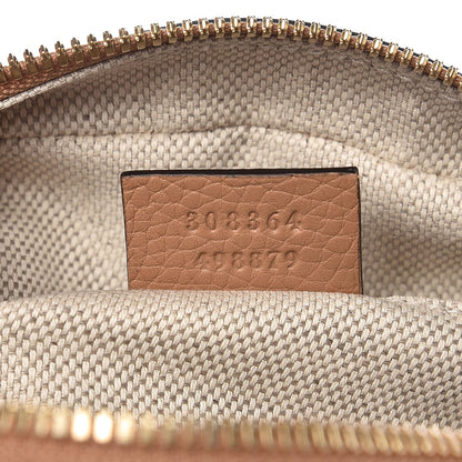 Gucci Pebbled Calfskin Small Soho Disco Bag Camelia 7 of 7