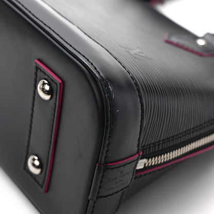 Louis Vuitton Epi Alma BB Black Hot Pink 10 of 10