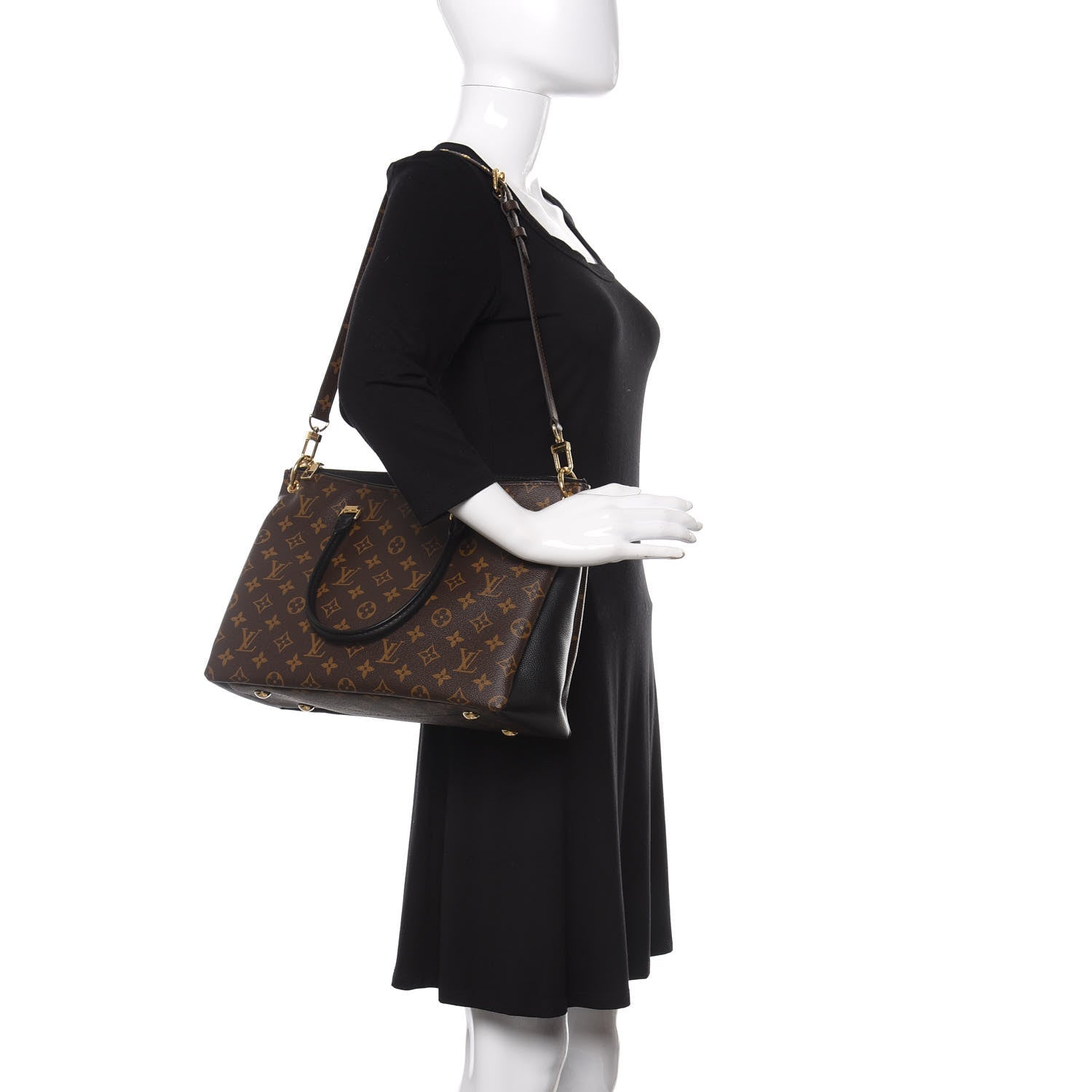 Louis Vuitton Monogram Pallas Full Black 2 of 10
