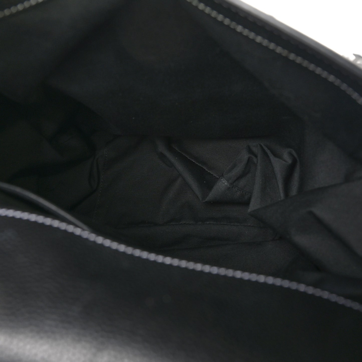 Grained Calfskin Maxi Gallop Backpack Black