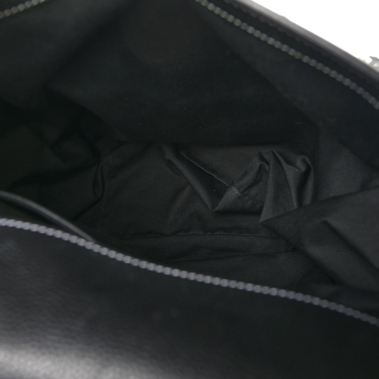Christian Dior Grained Calfskin Maxi Gallop Backpack Black 5 of 12