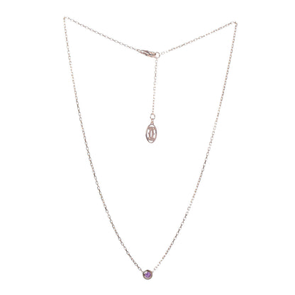 Cartier 18K Pink Gold Pink Sapphire D'Amour Pendant Necklace 3 of 7
