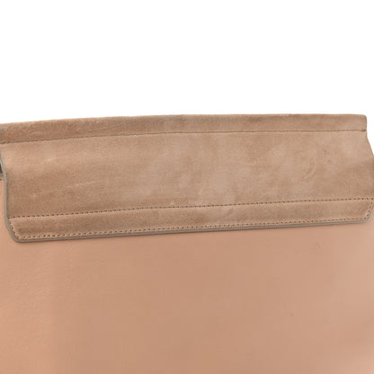 Chloe Calfskin Suede Medium Faye Shoulder Bag Blushy Pink 12 of 14