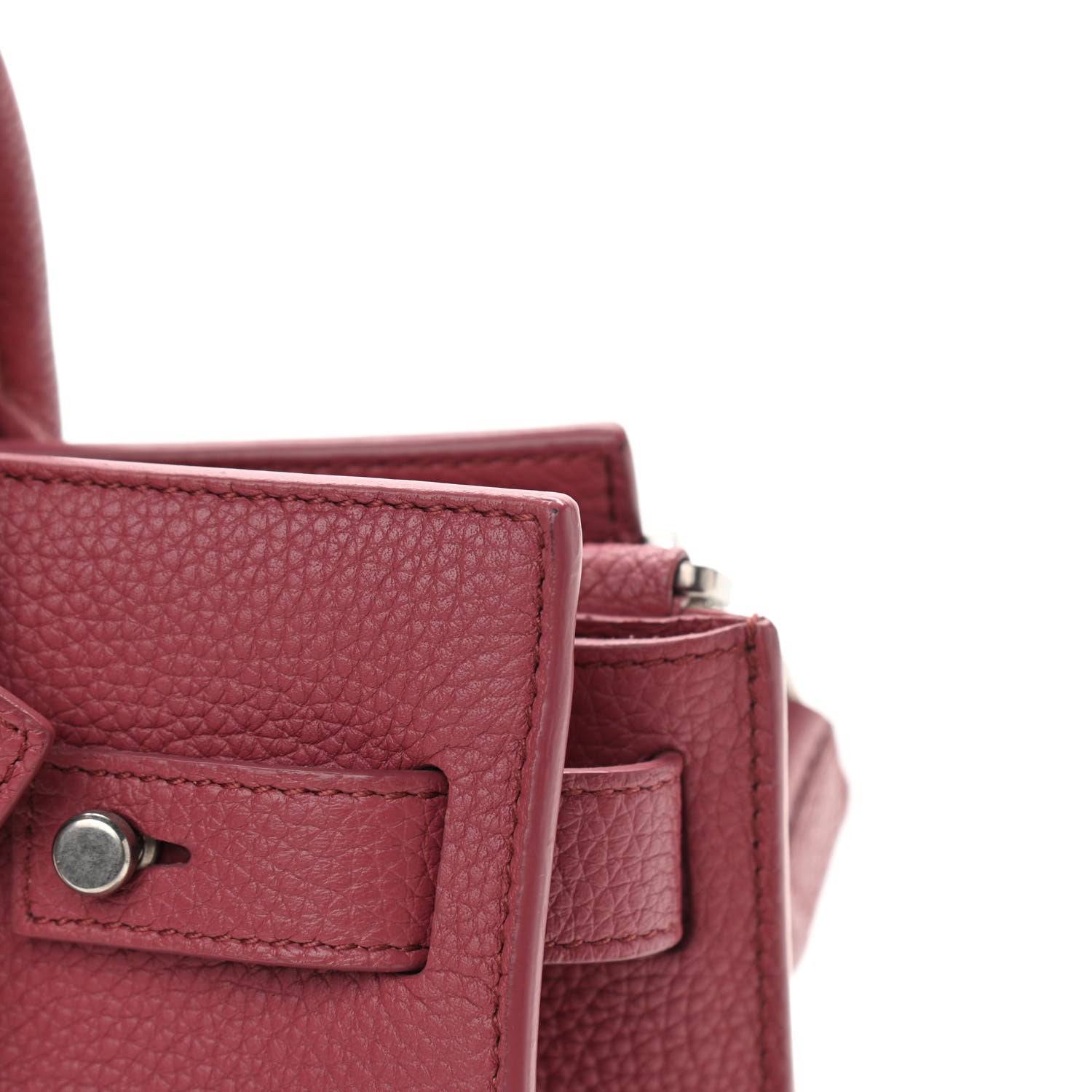 Saint Laurent Grained Calfskin Nano Sac De Jour Souple Mystic Rose 11 of 11