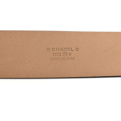 Chanel Calfskin Belt 95/38 Black 3 of 8