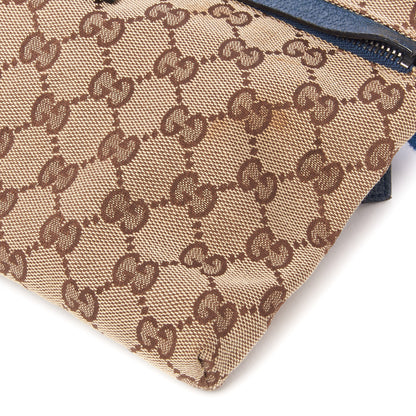 Gucci Monogram Web Belt Bag Navy 4 of 8