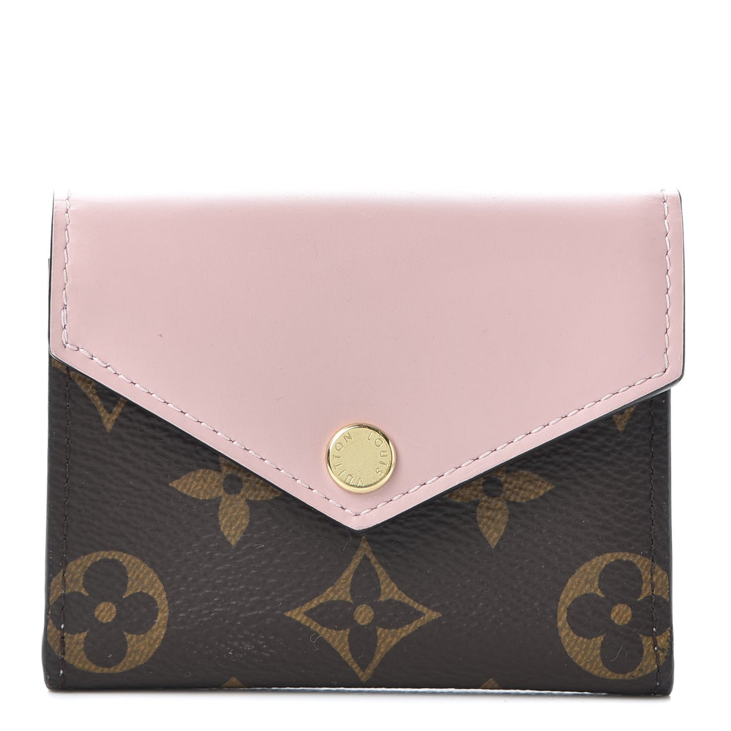 Monogram Zoe Wallet Rose Ballerine