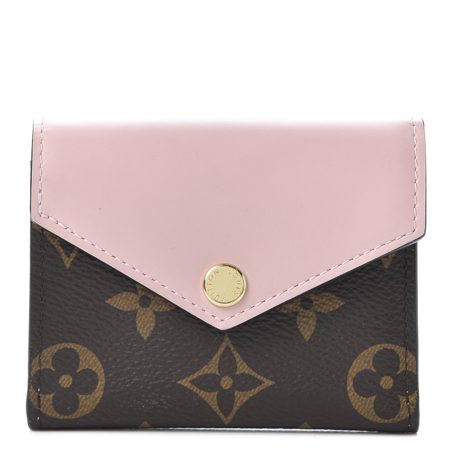 Louis Vuitton Monogram Zoe Wallet Rose Ballerine 1 of 9