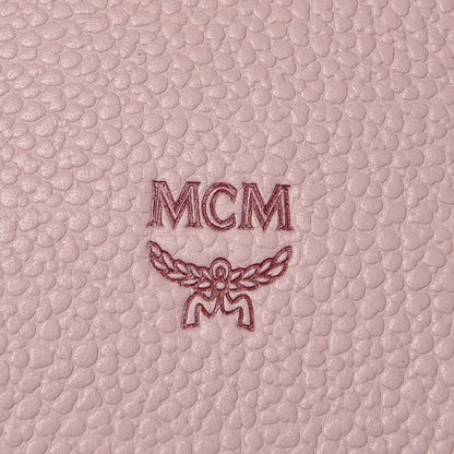 MCM Grained Calfskin Medium Ella Boston Pale Mauve 8 of 12
