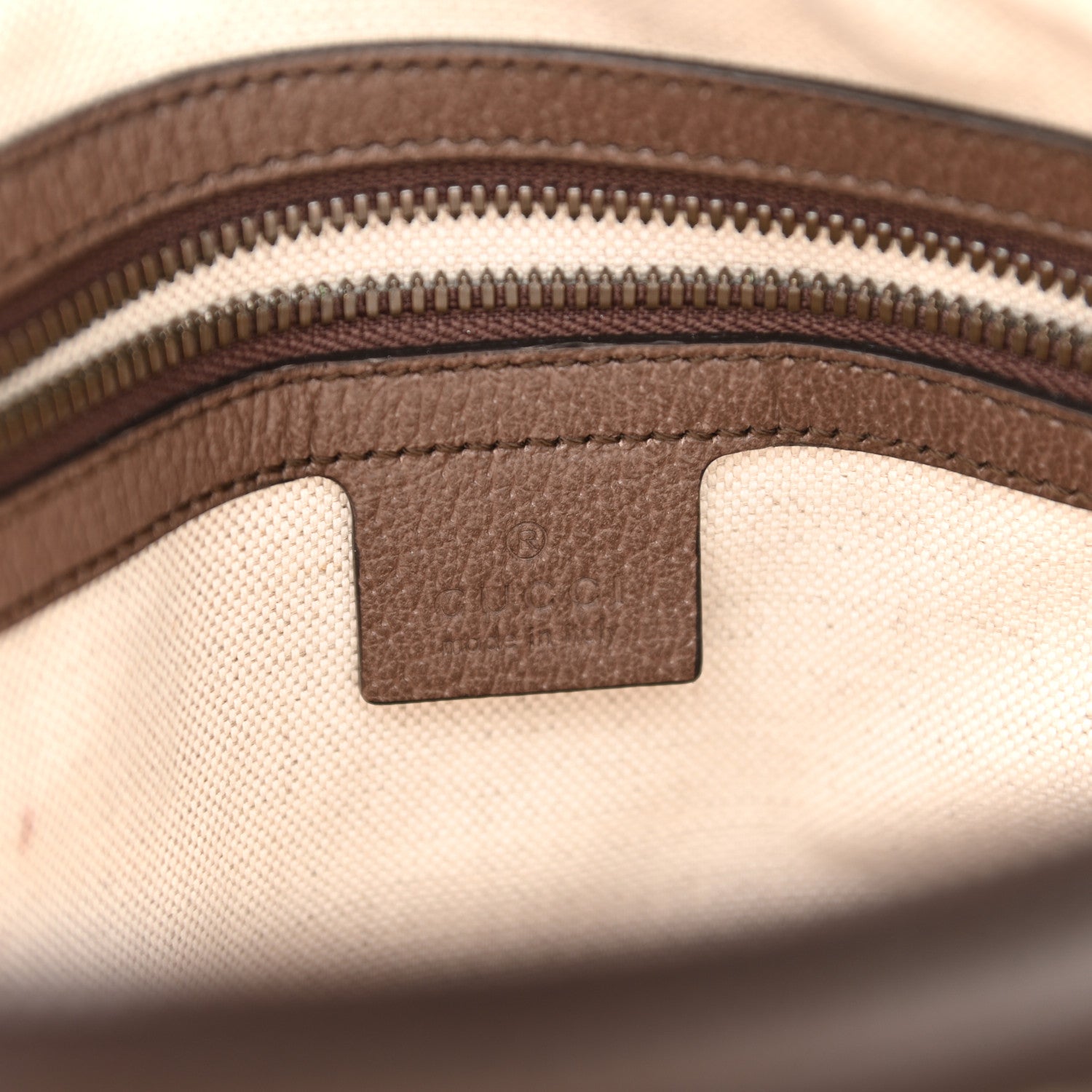 Gucci GG Supreme Monogram Web Small Ophidia Messenger Bag Brown 6 of 12