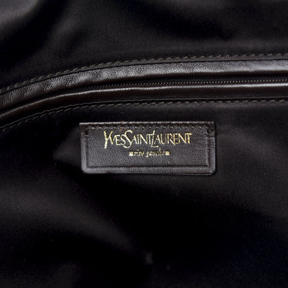 Saint Laurent Calfskin Oversized Muse Brown 7 of 10