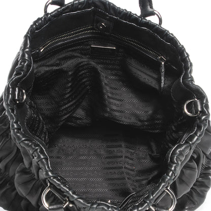 Prada Nappa Gaufre Tote Nero Black 11 of 11