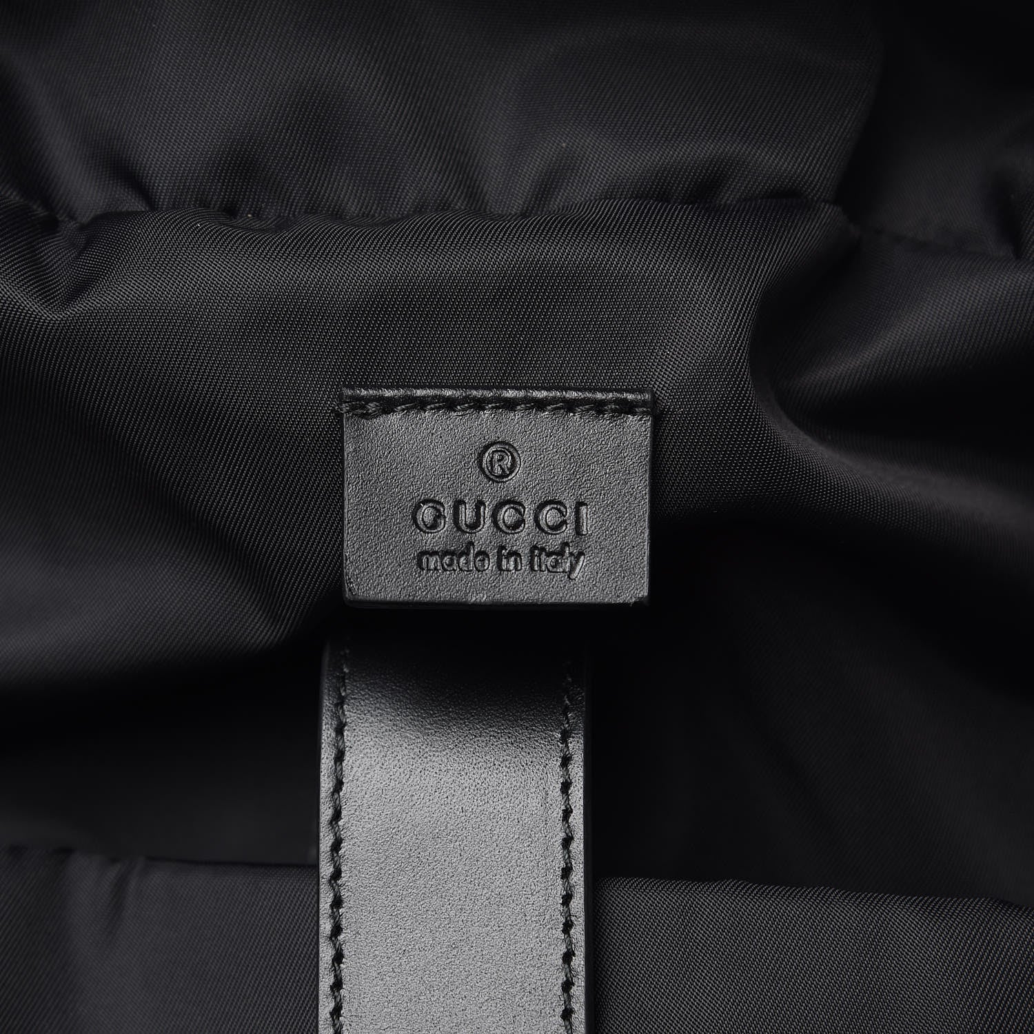 Gucci GG Supreme Monogram Web Dome Backpack Black 6 of 9
