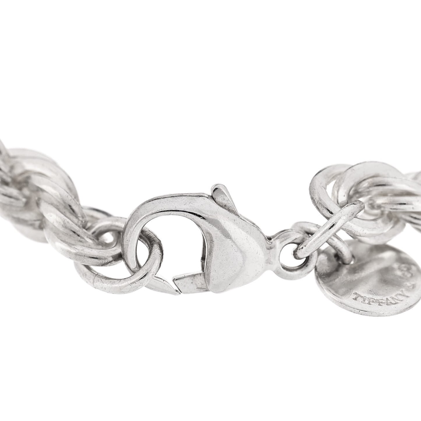 Sterling Silver Rope Chain Bracelet