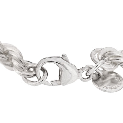 Tiffany Sterling Silver Rope Chain Bracelet 3 of 4