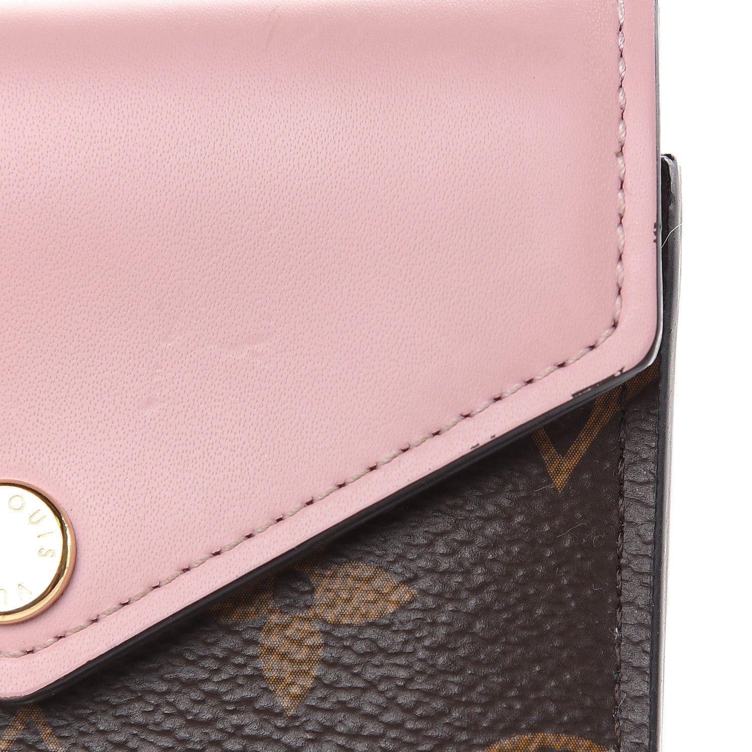 Louis Vuitton Monogram Zoe Wallet Rose Ballerine 8 of 9