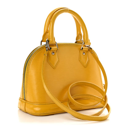 Louis Vuitton Epi Alma BB Citron 3 of 13