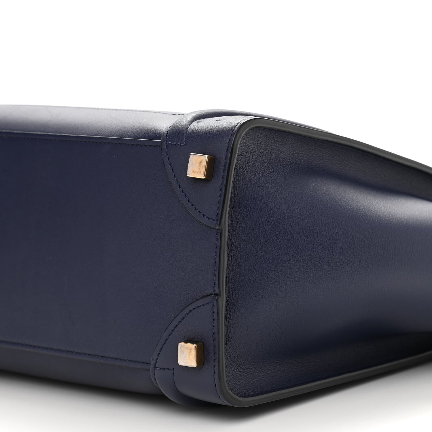 Celine Smooth Calfskin Micro Luggage Ink 6 of 10