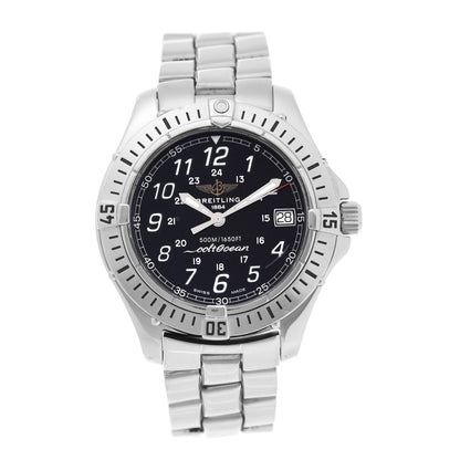 Breitling Stainless Steel 38mm Colt Chronometre Automatic Watch Black A64350 1 of 4