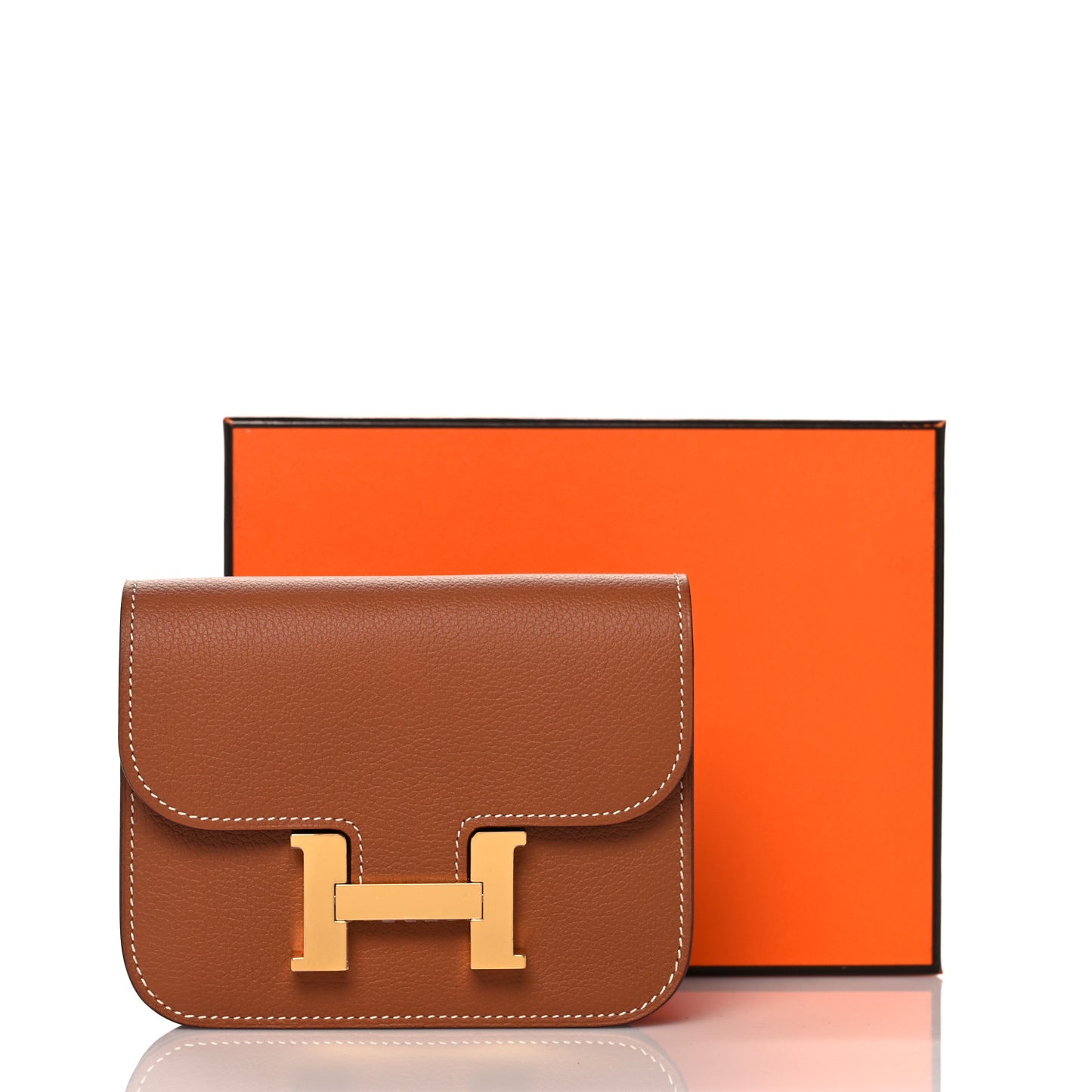 Evercolor Constance Slim Wallet Gold