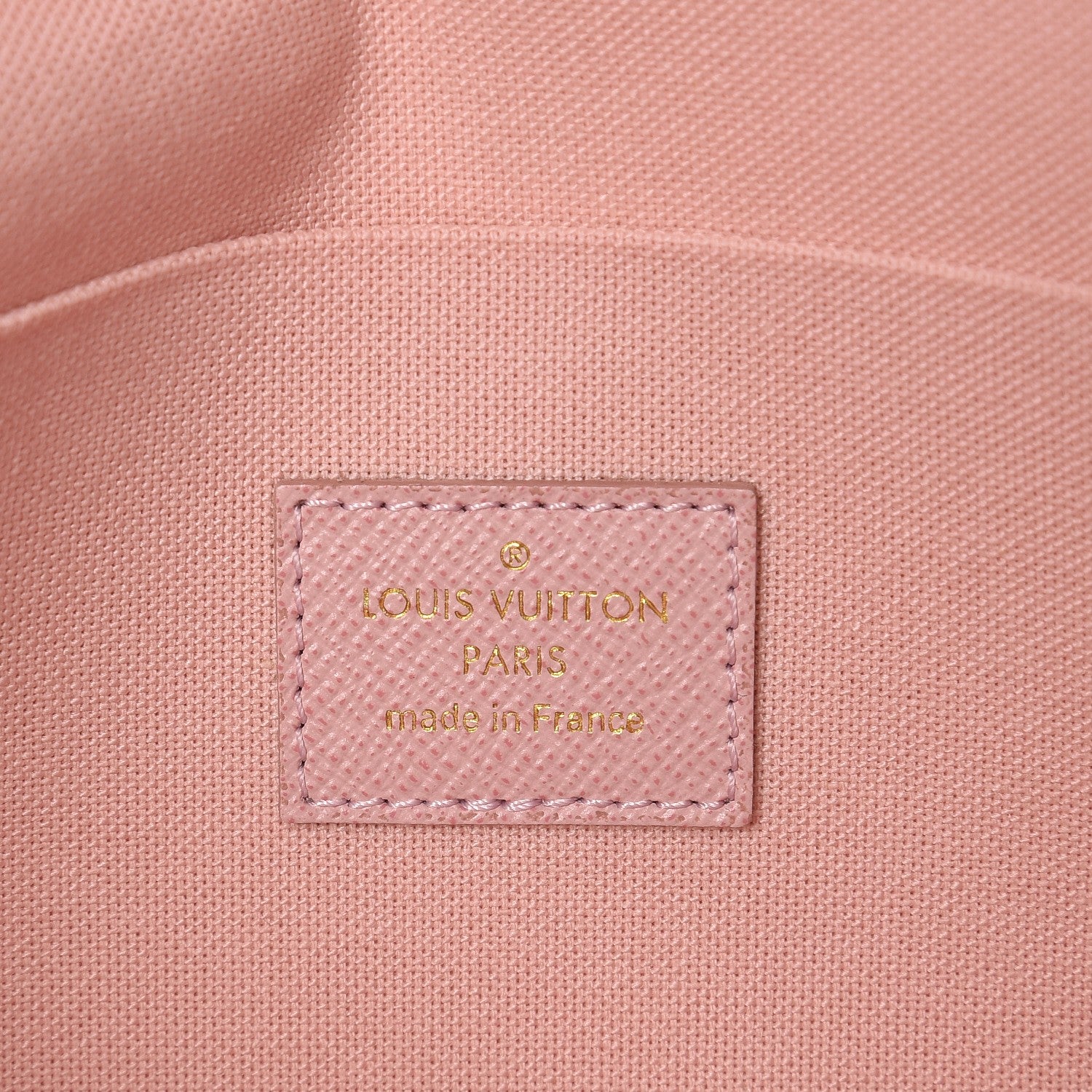 Louis Vuitton Damier Azur Pochette Felicie Chain Wallet Rose Ballerine 6 of 8