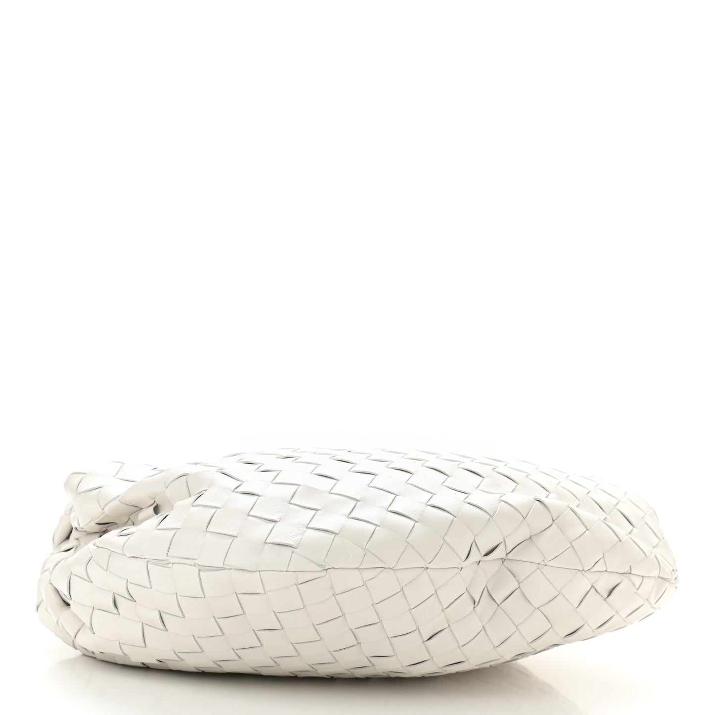 Nappa Intrecciato Teen Jodie Hobo White