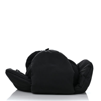 Prada Nylon Ear Flap Hat M Black 4 of 8