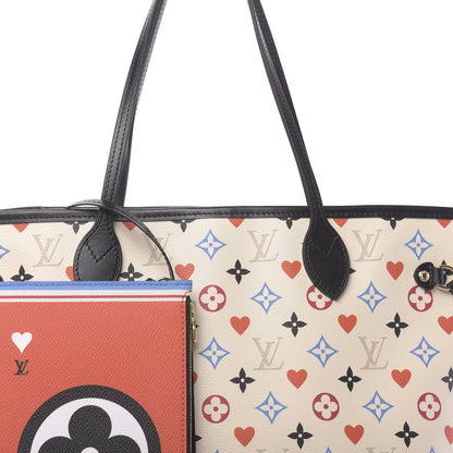 Louis Vuitton Game On Neverfull MM White 9 of 11