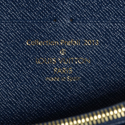 Louis Vuitton Damier Paillettes Zippy Wallet Blue 6 of 7