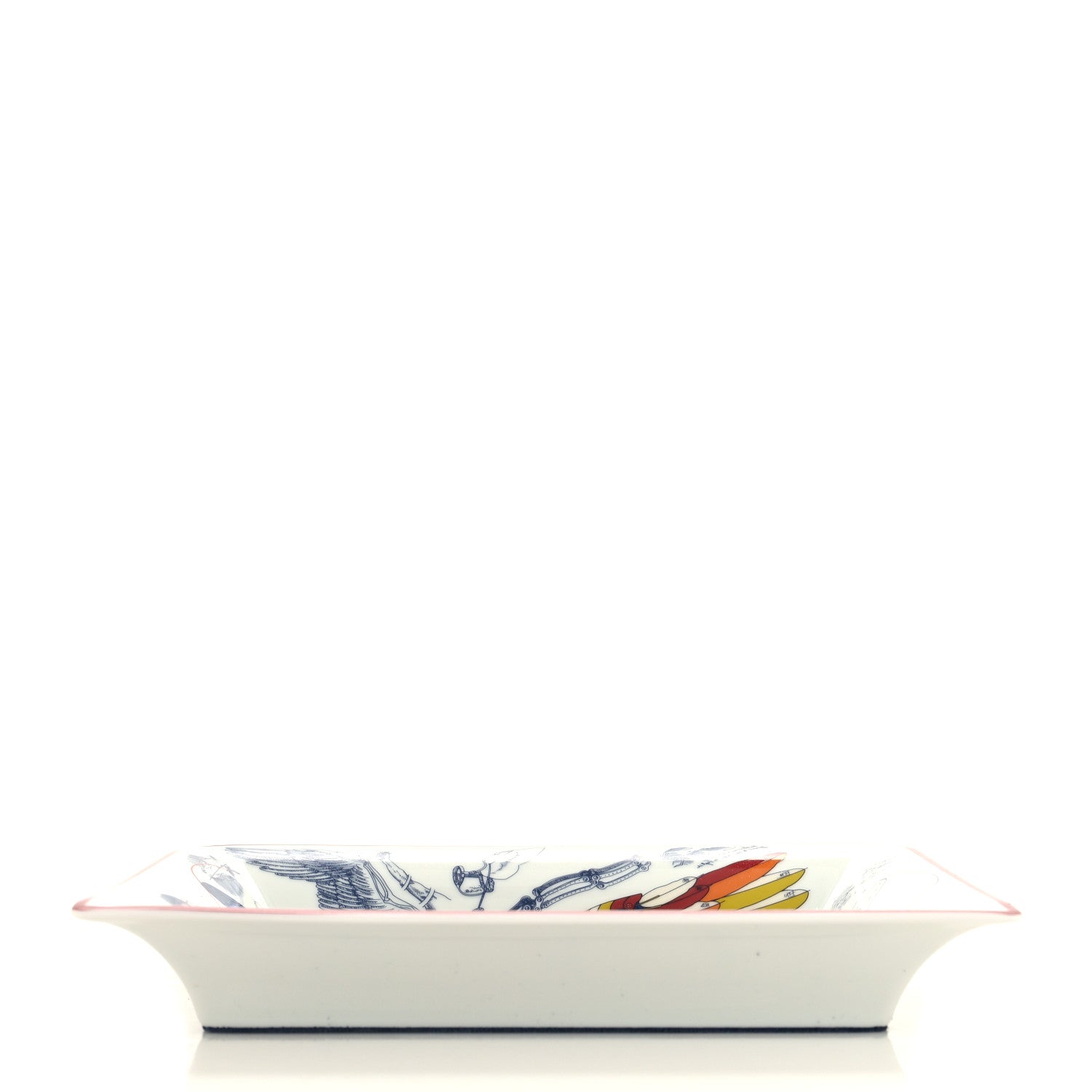 Hermes Porcelain Pegase Change Tray Anis Outremer 4 of 7