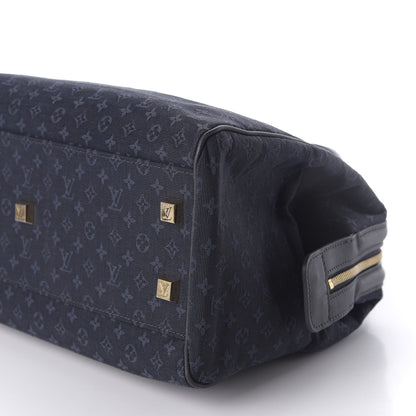 Louis Vuitton Mini Monogram Josephine GM Blue 5 of 8