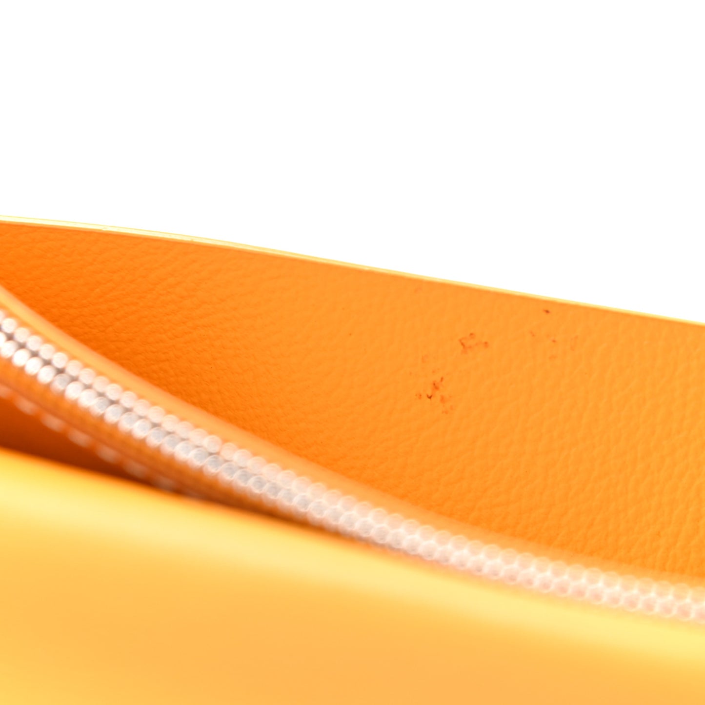 Goyardine Richelieu Wallet Yellow
