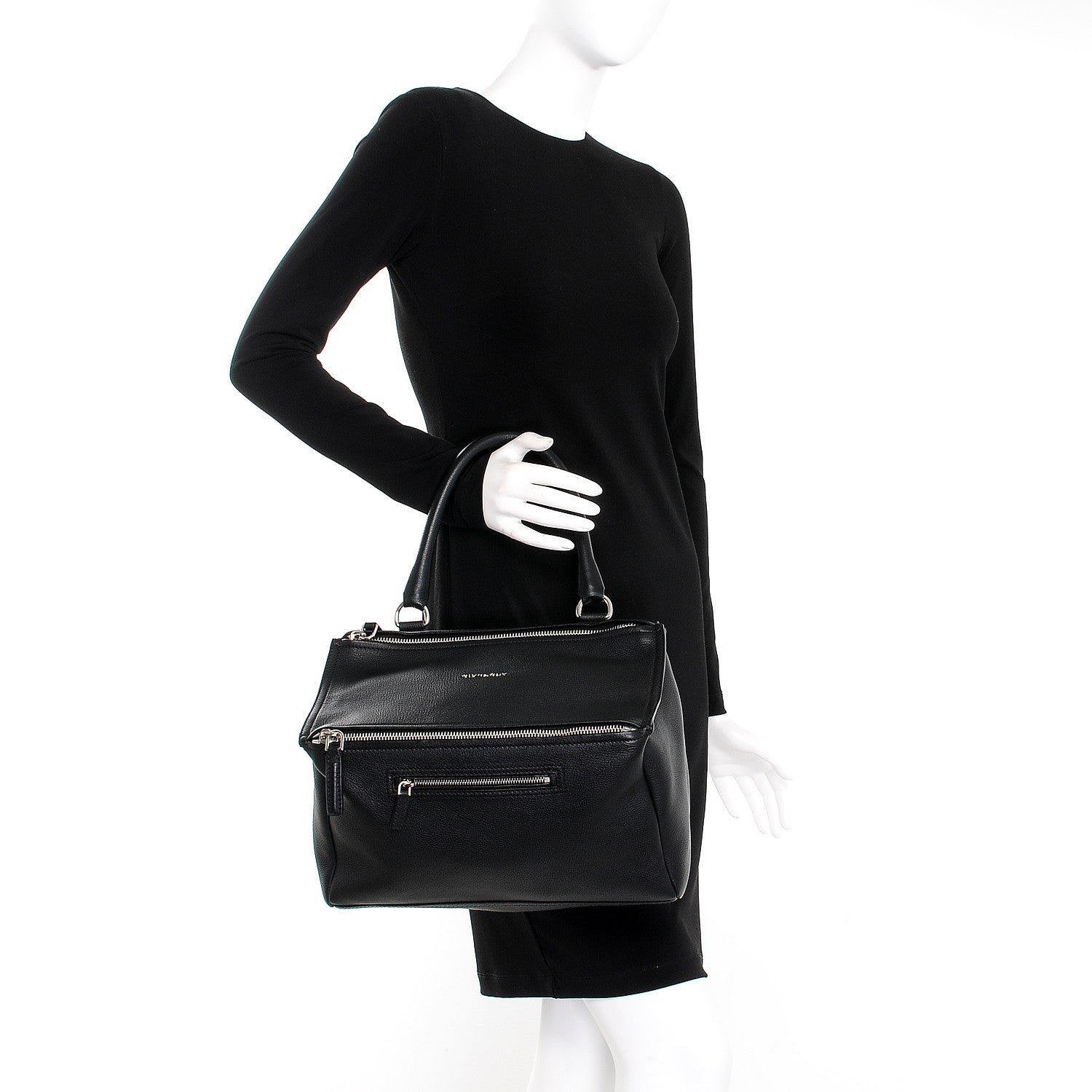 Givenchy Sugar Goatskin Medium Pandora Black 3 of 8
