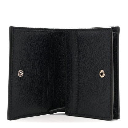 Gucci GG Supreme Monogram Textured Dollar Calfskin Web Ophidia Card Case Beige Blue 5 of 8