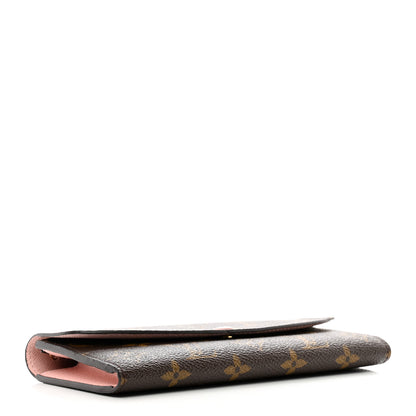 Louis Vuitton Monogram Emilie Wallet Rose Ballerine 4 of 7