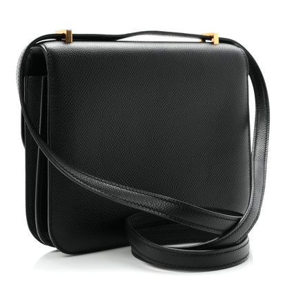 Hermes Epsom Constance 18 Black 3 of 10